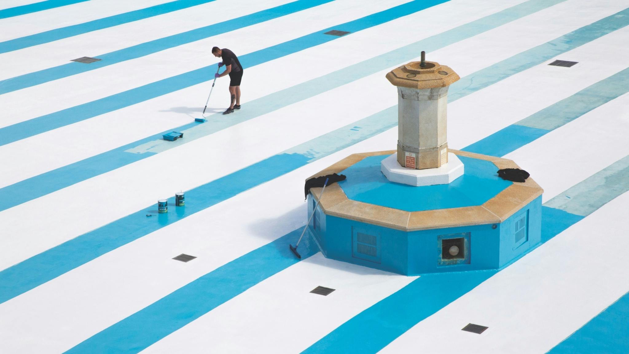 Tinside Lido Prepares for Summer by Matt Marshall